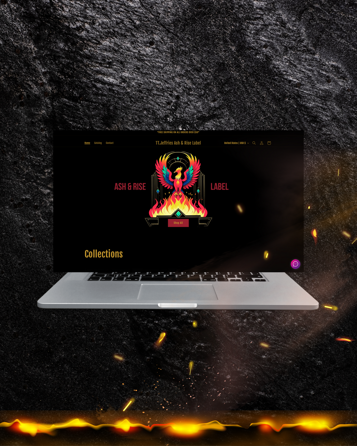 Ash & Rise was not born from convenience—it was born from challenge, resilience, and the determination to turn hardship into legacy. As a single mother, a war veteran, and a full-time student, I’v