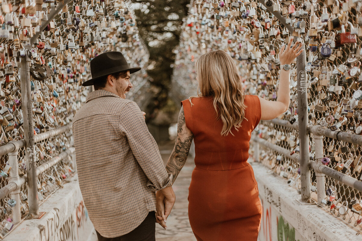 Romantic Engagement Shoot - Buffalo Bayou Park, Houston Texas-80