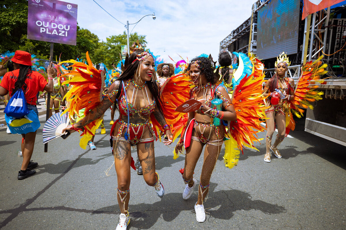 Photos of Masqueraders from Toronto Carnival 2023 - Sunlime Mas Band - Medium Band of The Year 2023-090