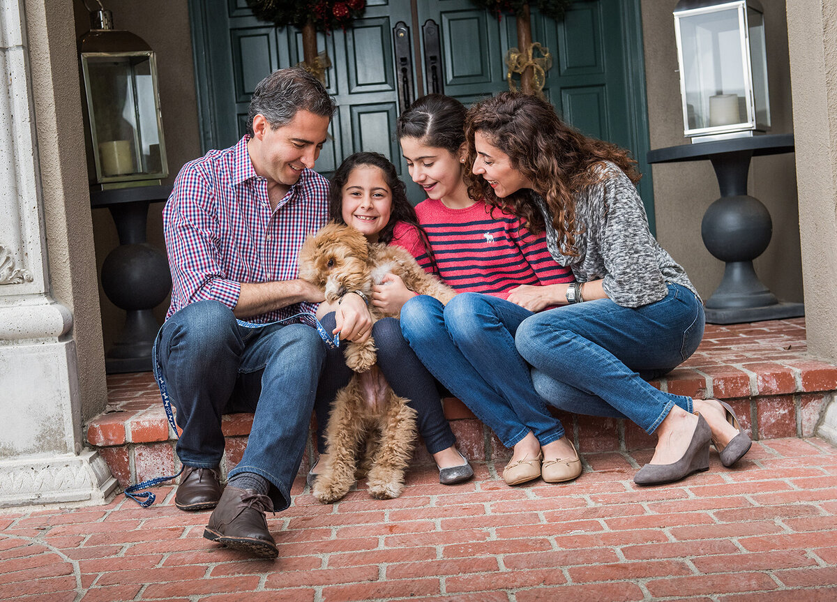 Family Portrait session in Pasadena