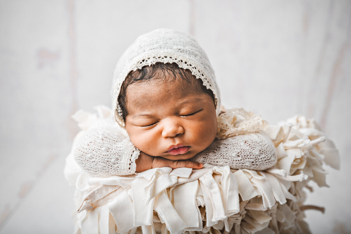 Black Fayetteville Newborn photographer
