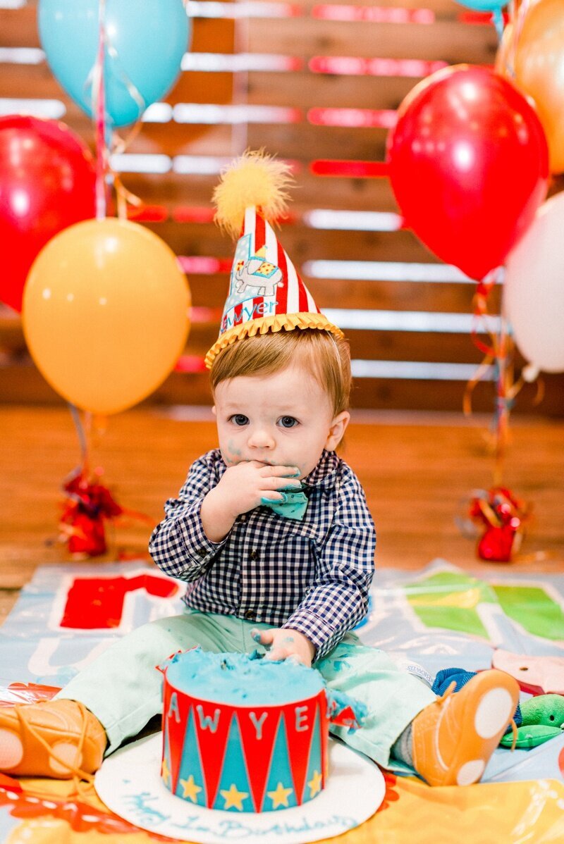 Circus Themed 1st Birthday Indianapolis Party Planner_0141