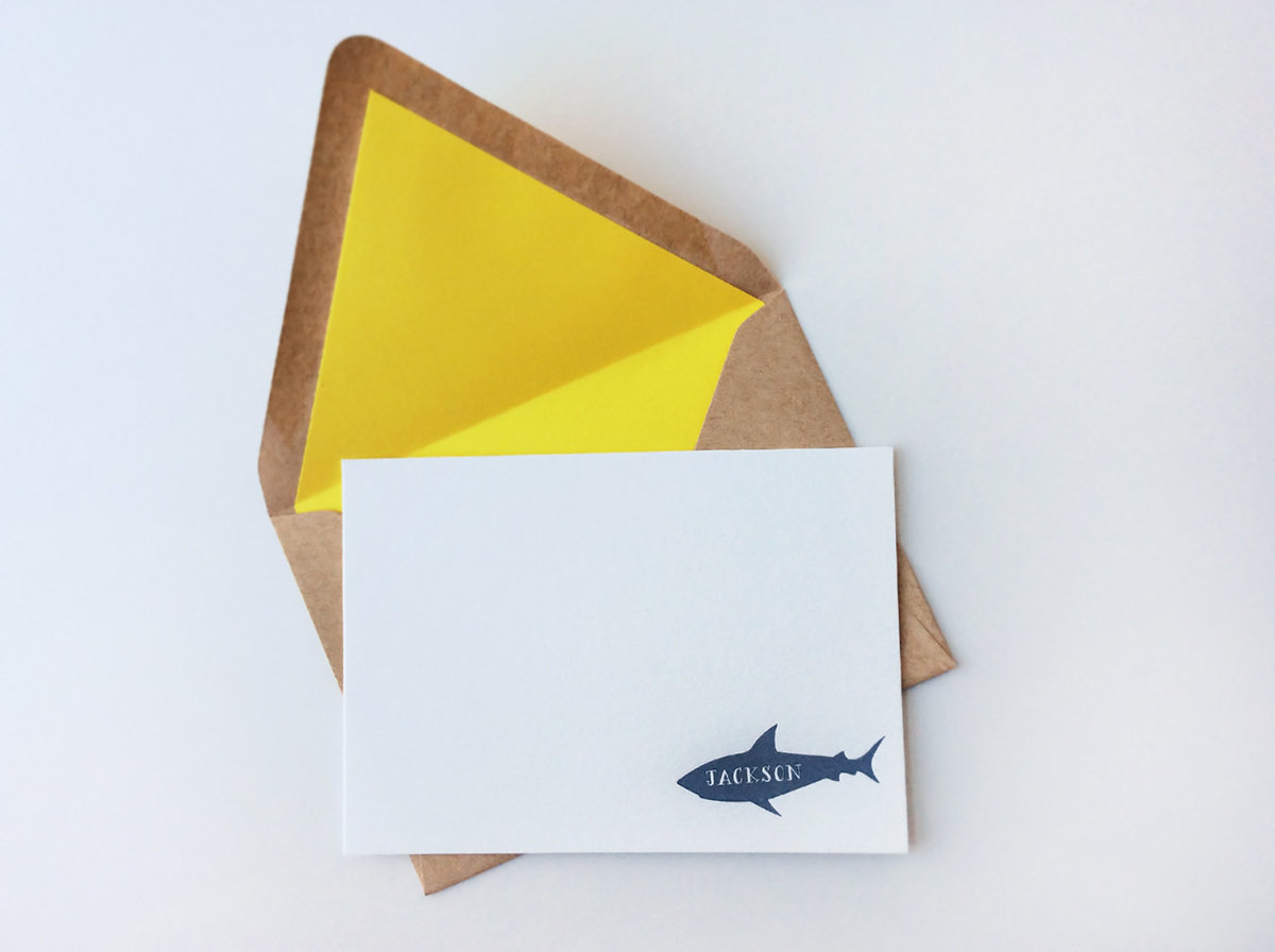 Personalized-children-letterpress-shark