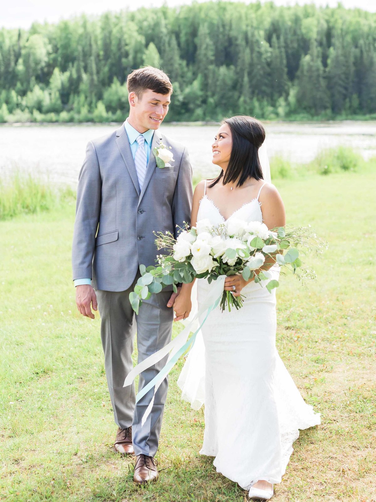 Zhelly & Daniel Wedding - Otter Lake- Alaska-37
