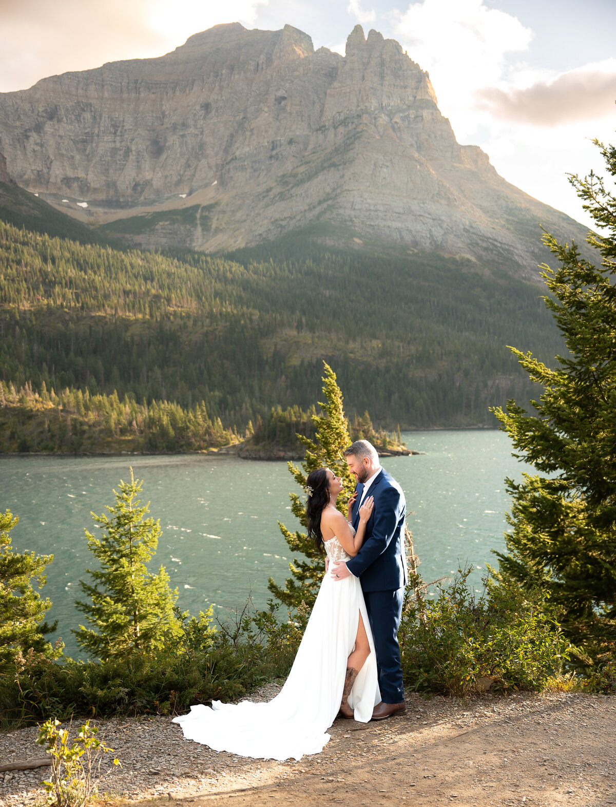 Glacier National Park Montana Elopement and Wedding Photographer