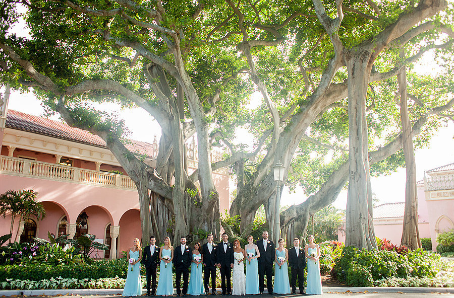 boca resort wedding party