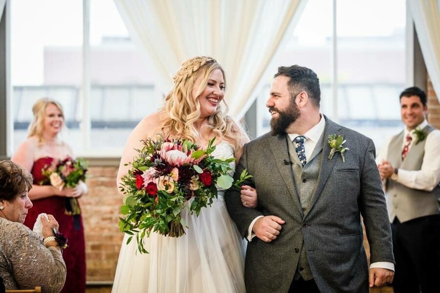 Indoor wedding in Chicago