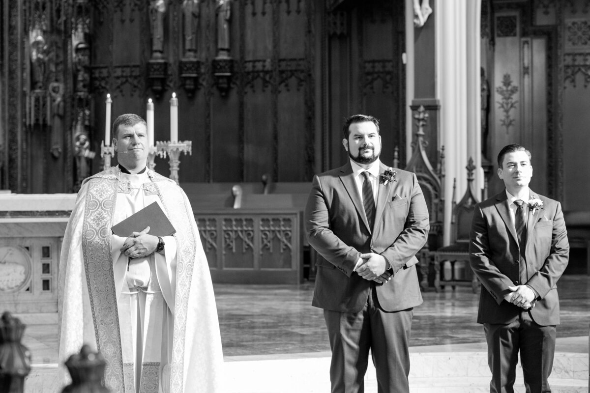 Cathedral of Immaculate Conception Fort Wayne Indiana Wedding Photography-185