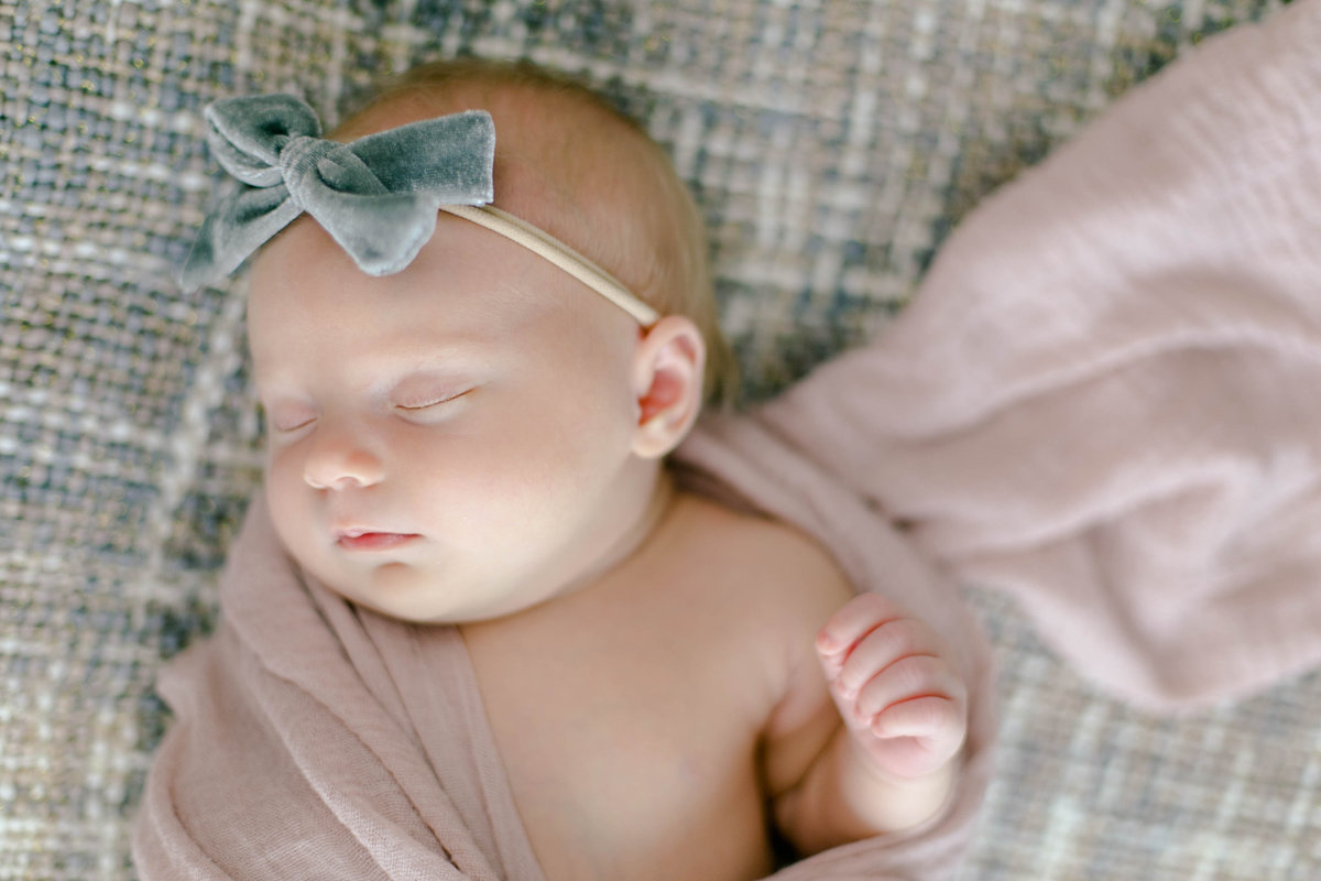 Newborn Baby Photograph Neutral Colors