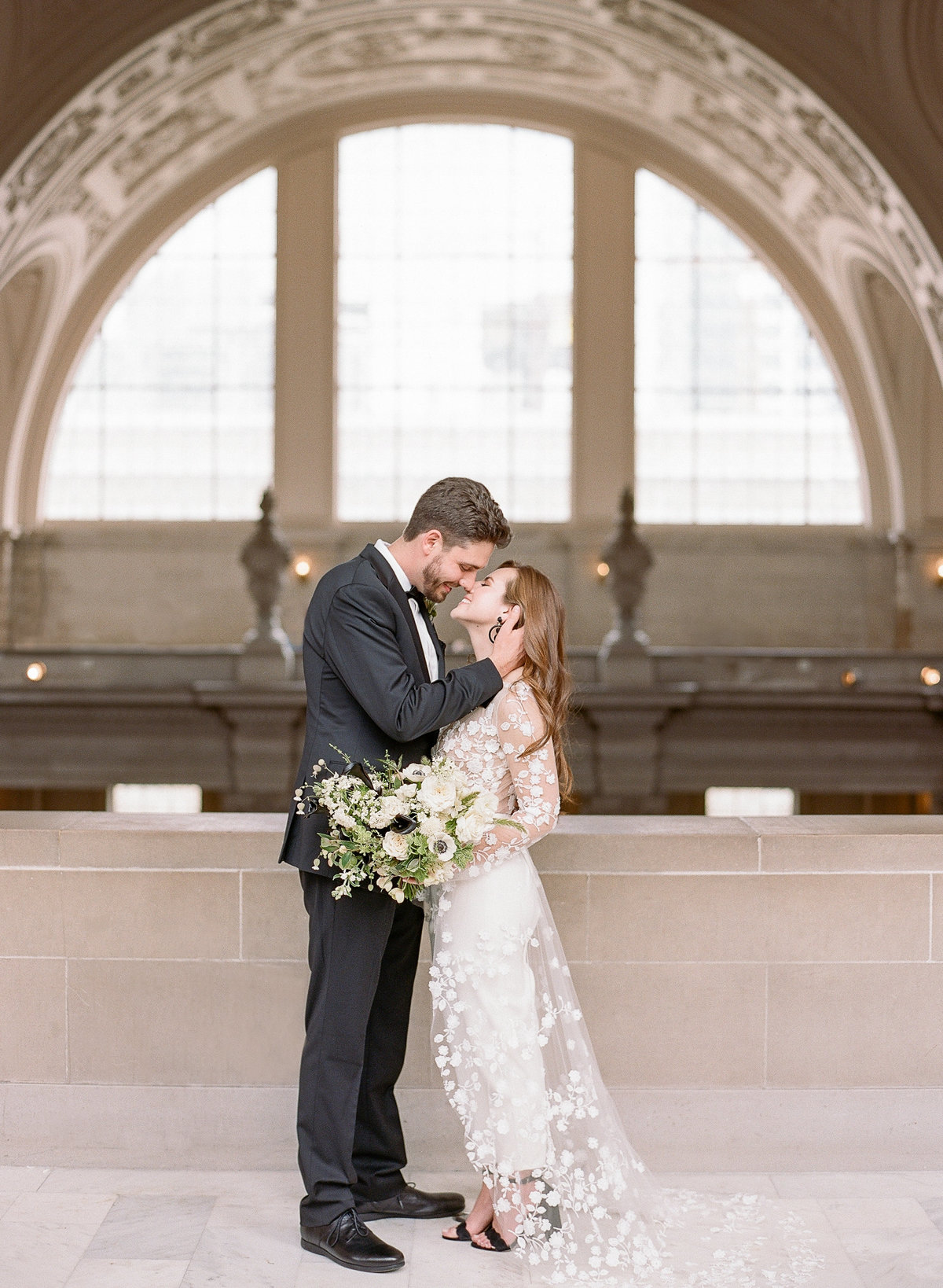 San Francisco City Hall Wedding with Jumpsuit-7