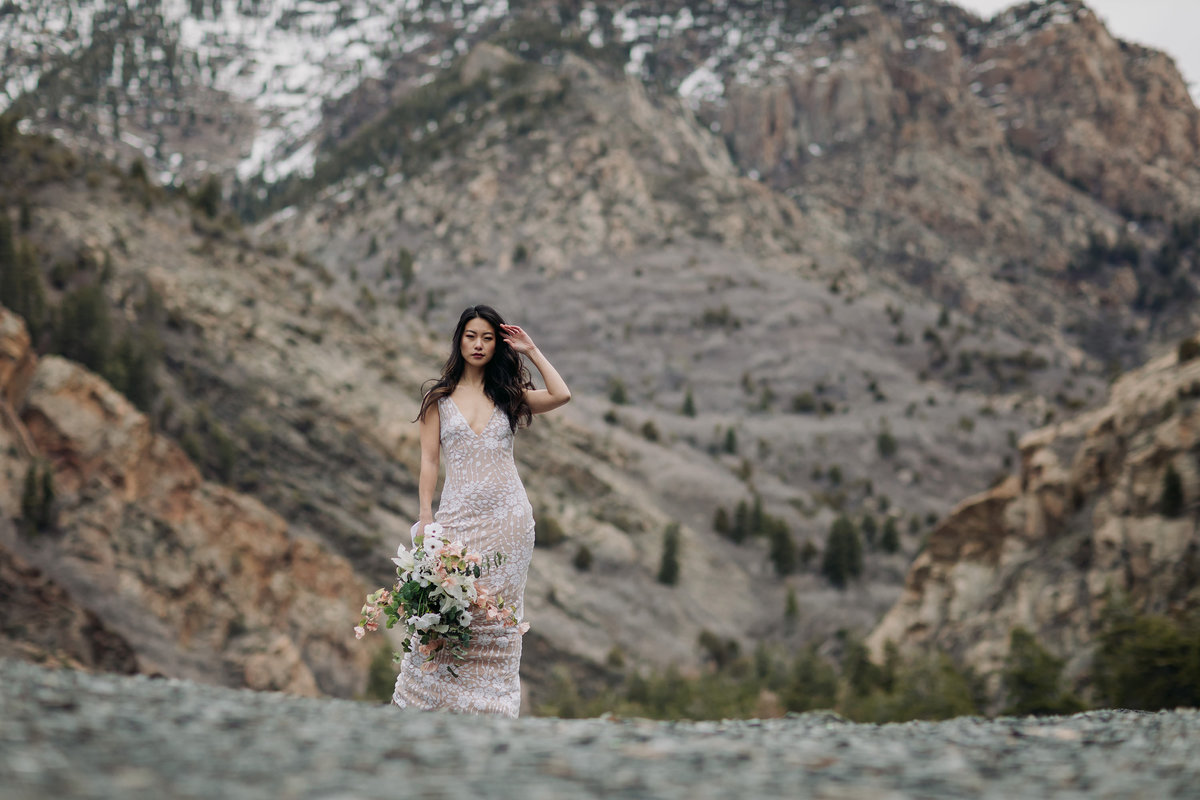 adventure bridals utah salt lake city big cottonwood canyon wedding photographer