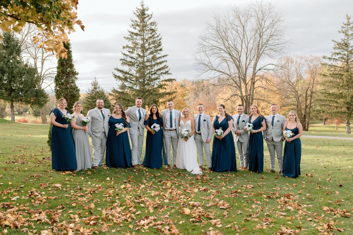 the whole wedding party