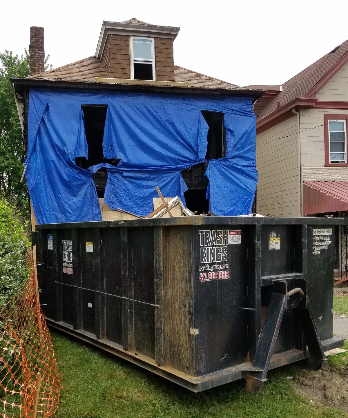Demo and Dumpster