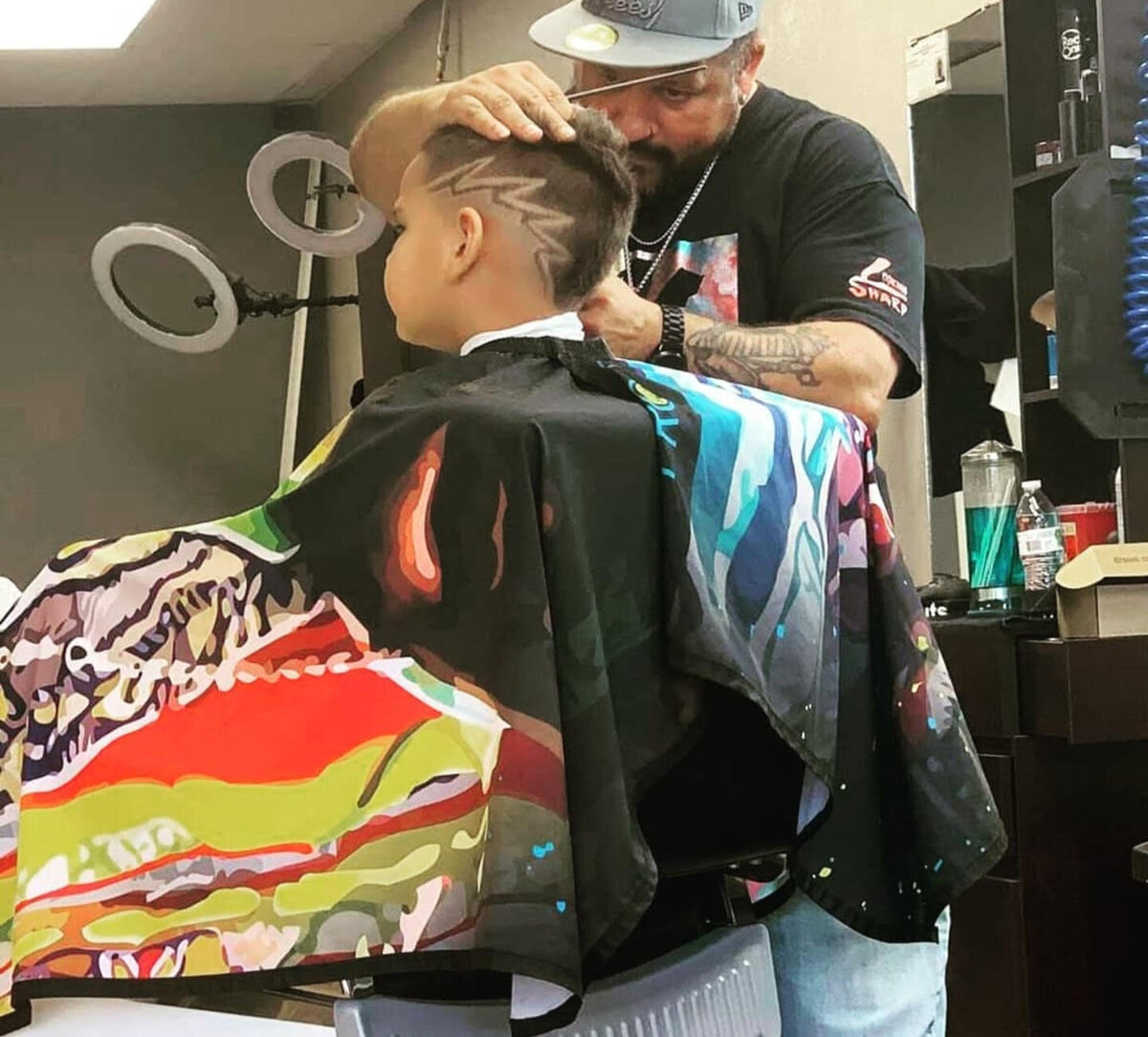 Boy's Fade Haircut -Kids Cut at Whos Your Barber in Venice Florida