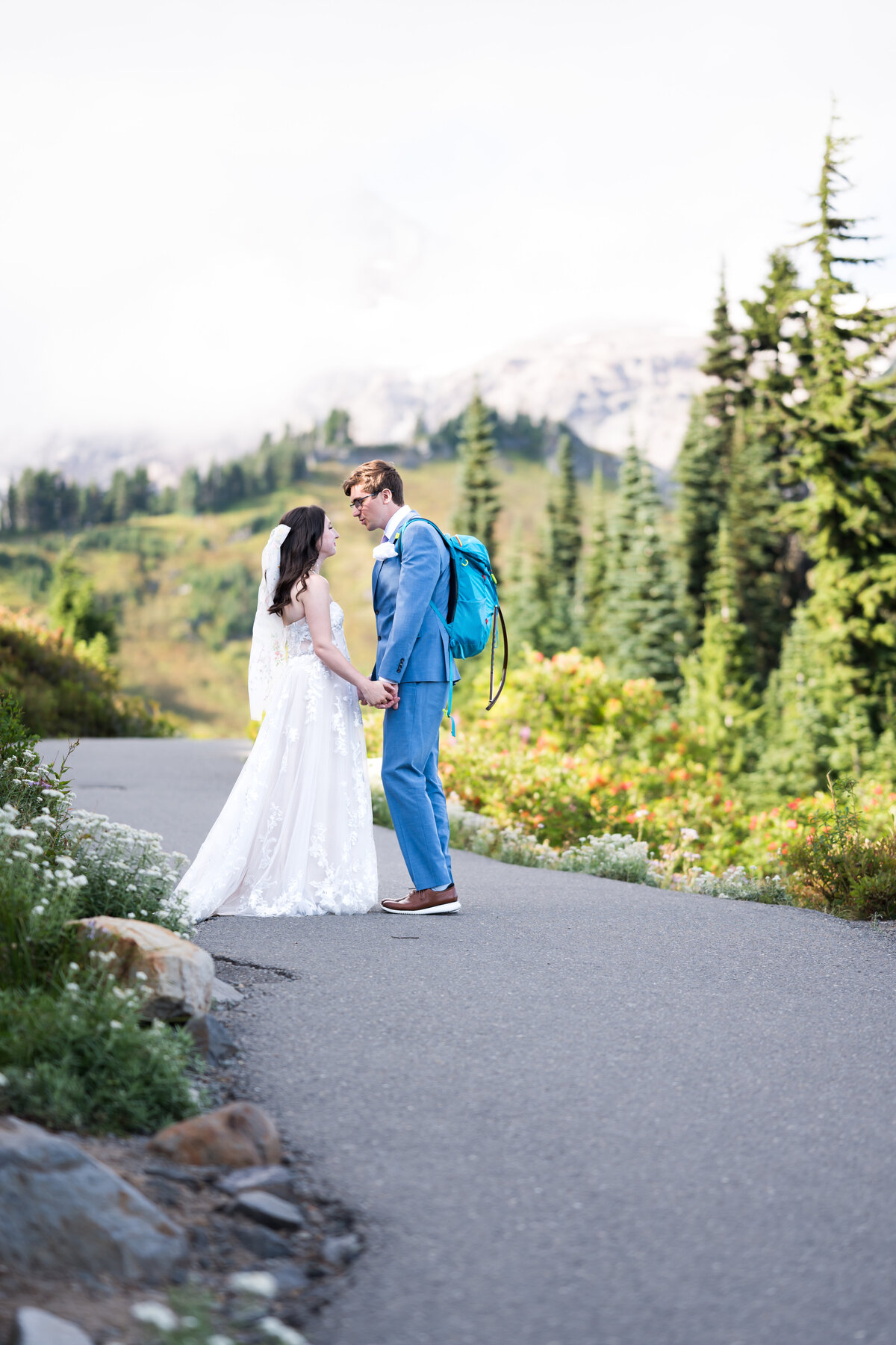 Mt Rainier National Park Elopement Photographer