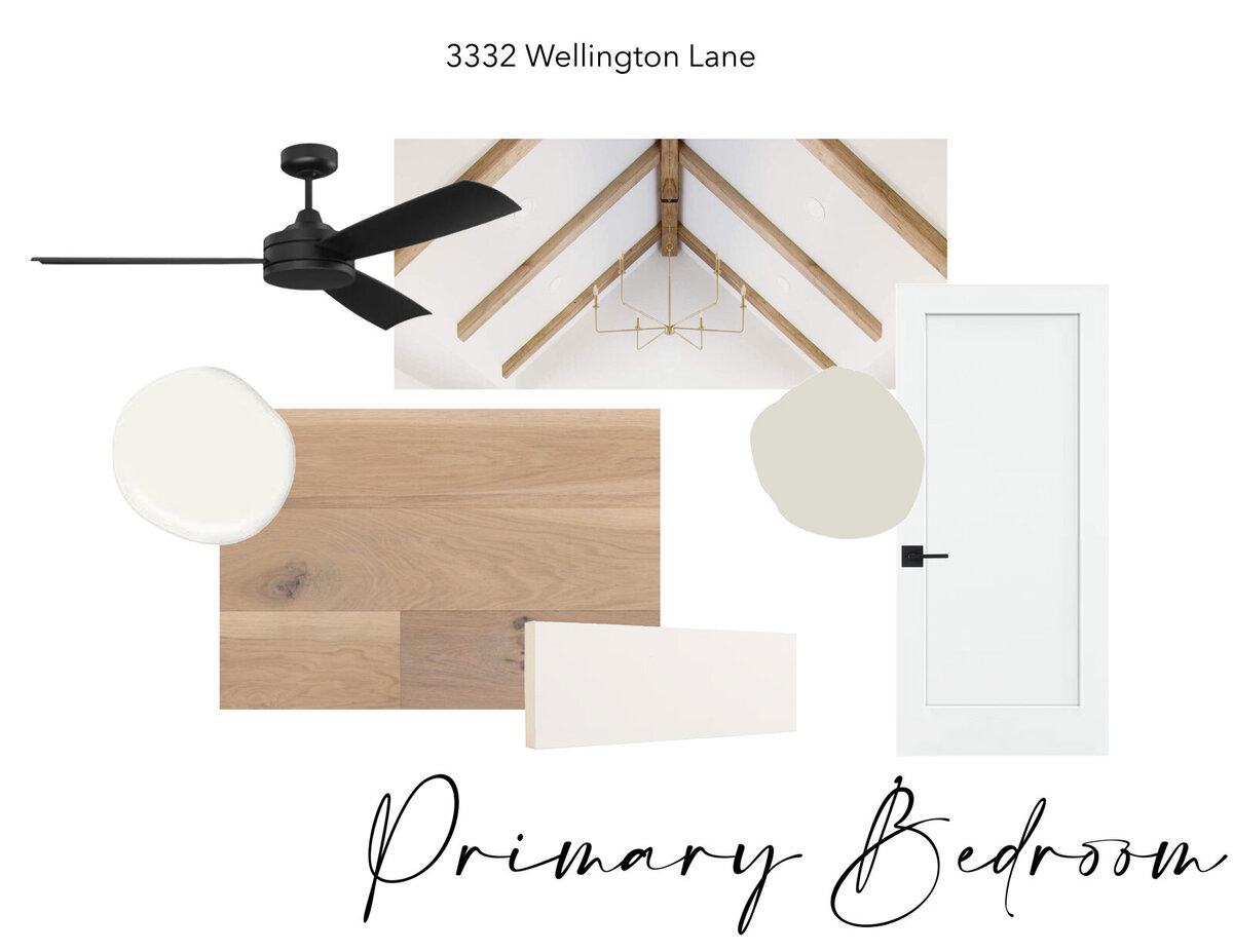North Texas primary bedroom selections