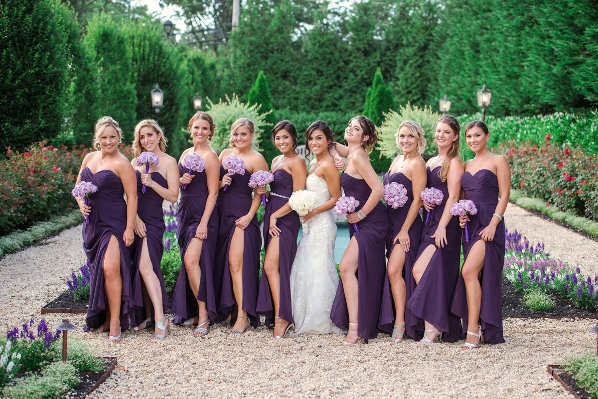 Bridesmaids photo from Larkfield Manor