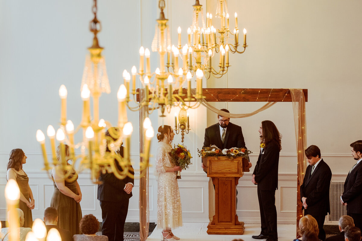 George Washington Hotel Wedding Ceremony
