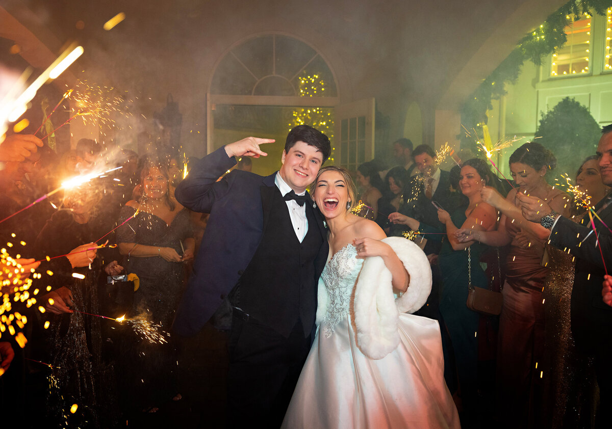 bride-groom-nighttime-sparkler-exit-NJ-07746