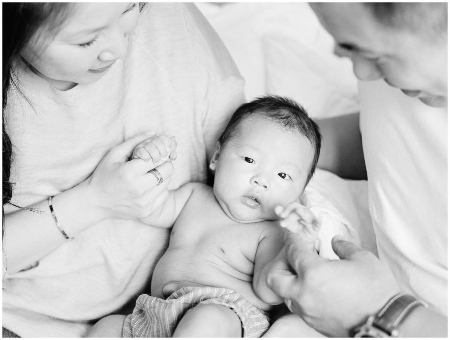 newborn family photos in los angeles