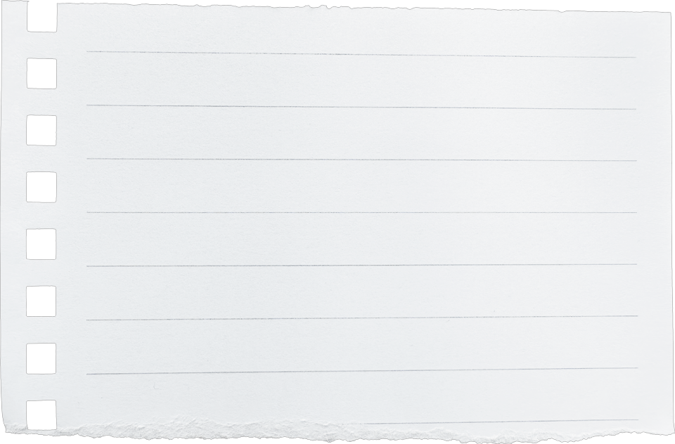 torn piece of paper