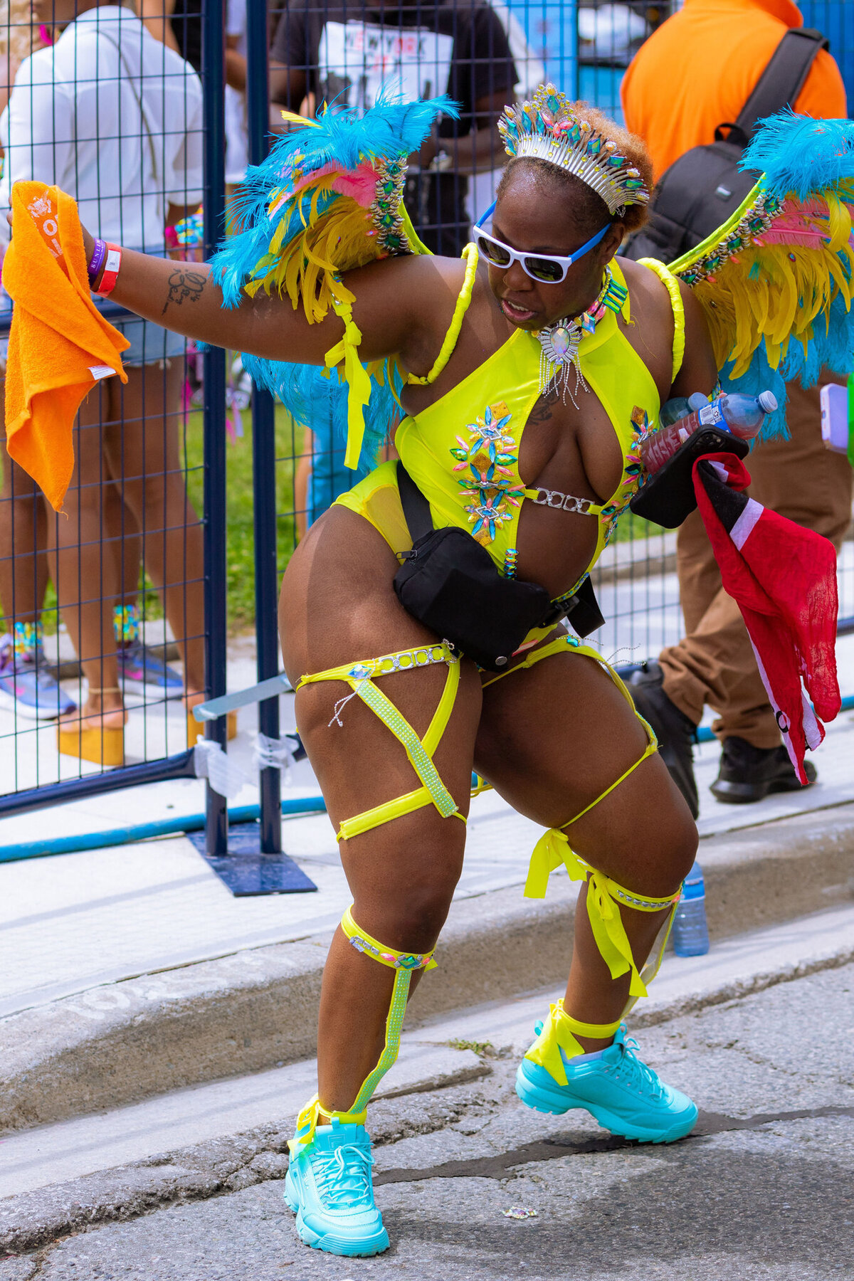 Photos of Masqueraders from Toronto Carnival 2023 - Sunlime Mas Band - Medium Band of The Year 2023-205