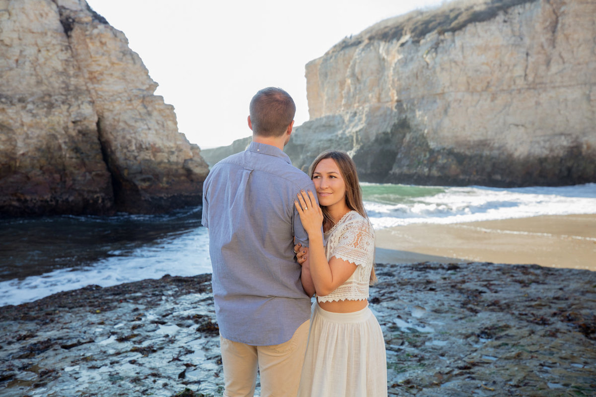 Engagement and Wedding Photography DeNeffe Studios at Davenport Beach California