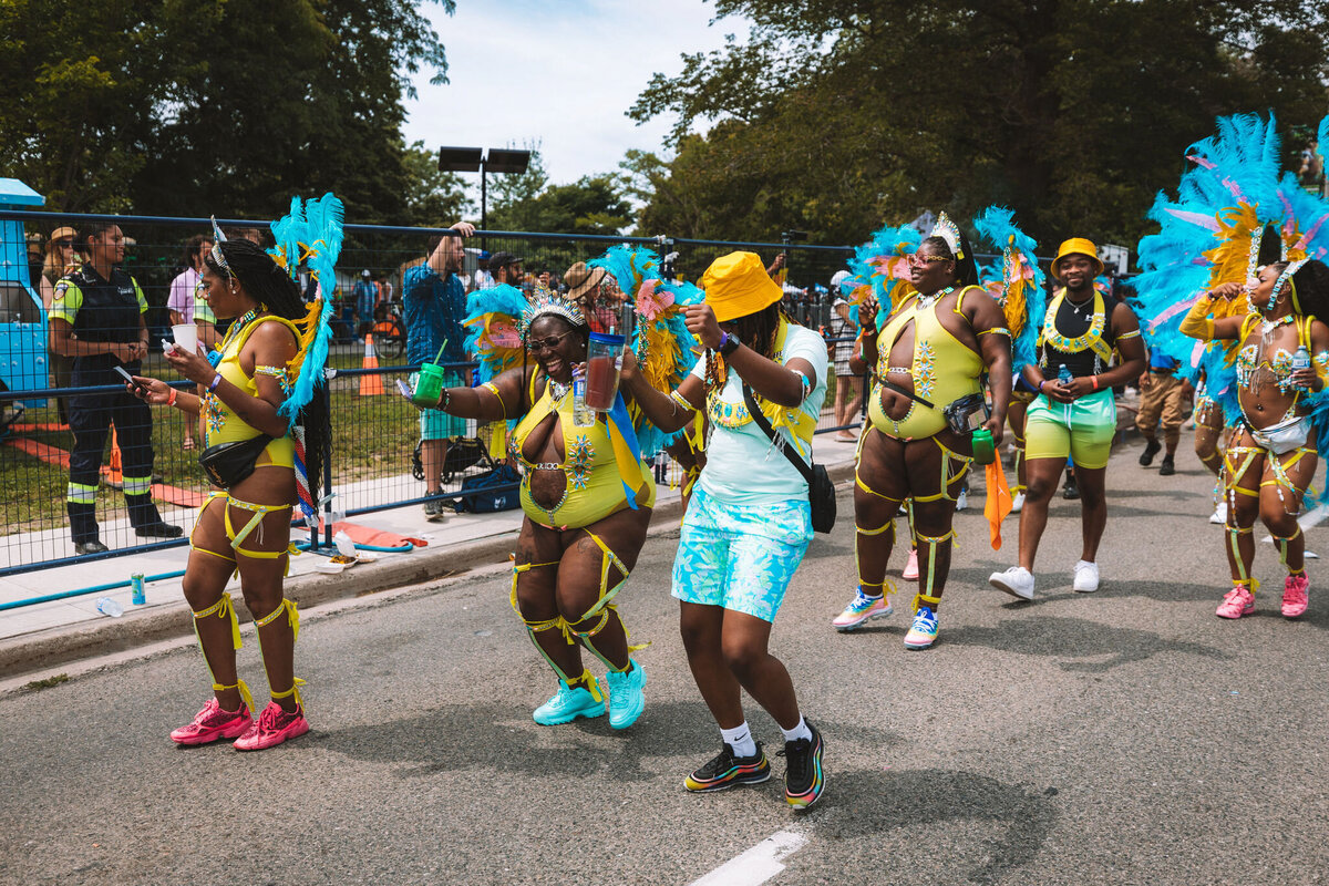 Photos of Masqueraders from Toronto Carnival 2023 - Sunlime Mas Band - Medium Band of The Year 2023-107