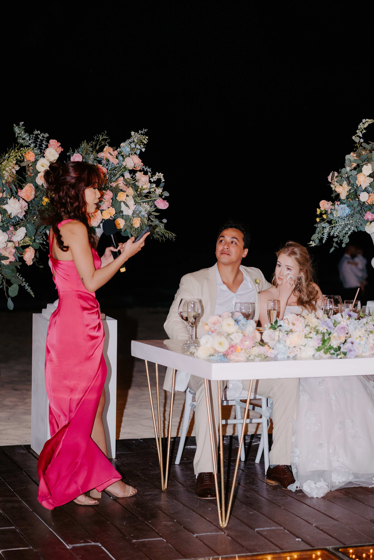 Dreams Riveria Maya Wedding - Bruich Wedding - RECEPTION FORMALS - Kyrsten Ashlay Photography-142-Edit