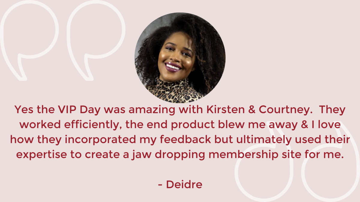 _I'm going to have to launch a second cohort because we have already sold out..._ - Madison (2)
