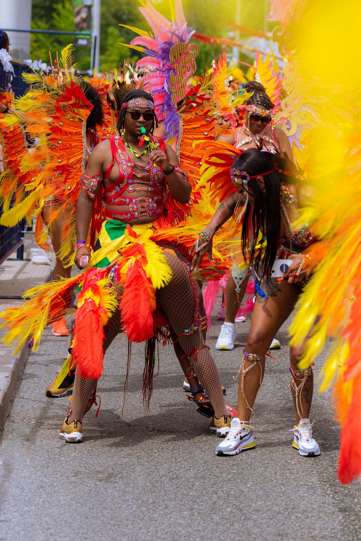 Photos of Masqueraders from Toronto Carnival 2023 - Sunlime Mas Band - Medium Band of The Year 2023-225
