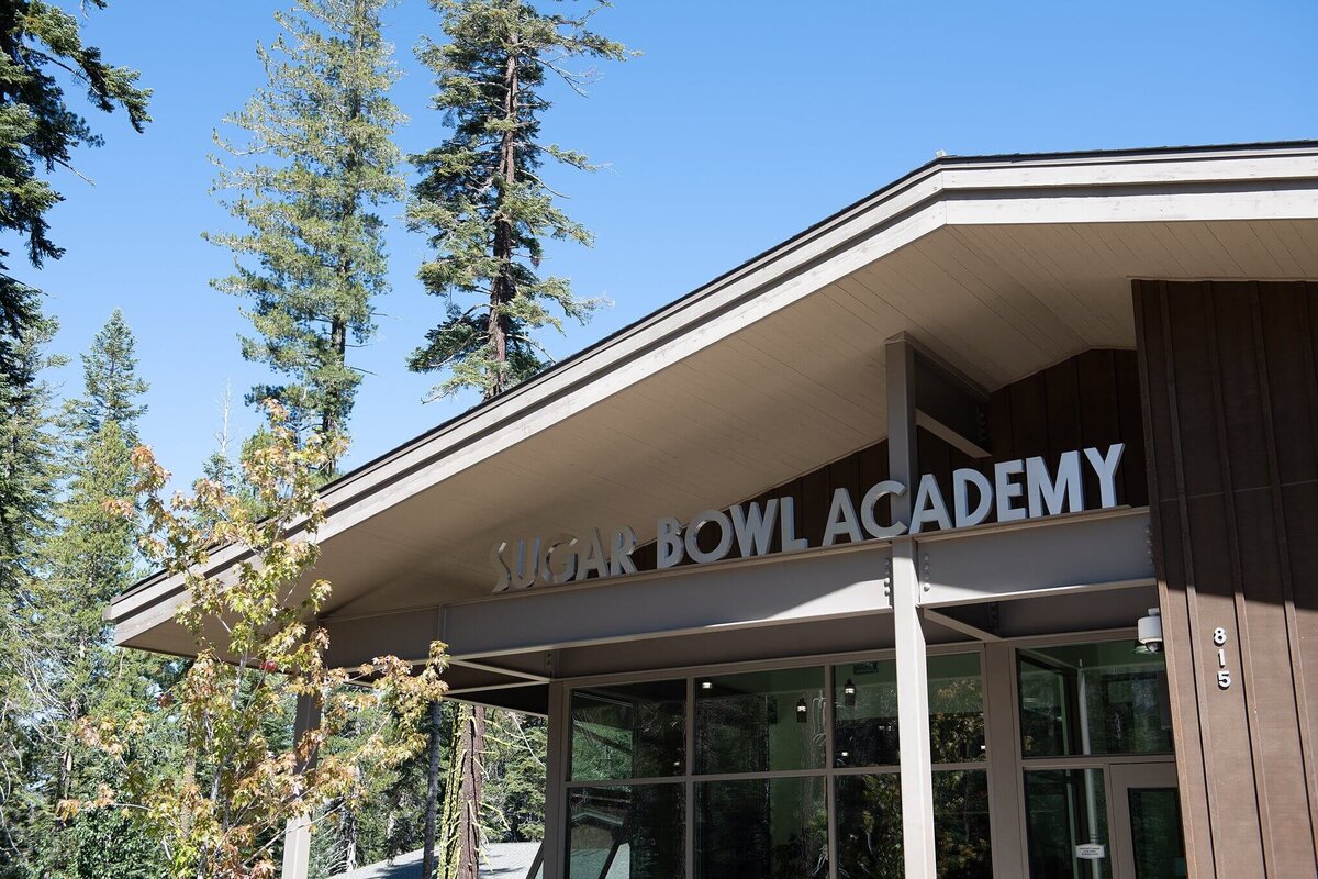 SBA on donner summit main building during branding session