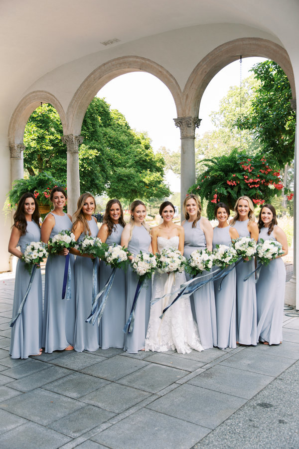 Bridesmaids-Light-Blue-Southern-Blooms-Congressional-Country-Club.