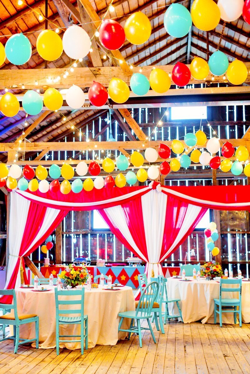 Circus Themed 1st Birthday Indianapolis Party Planner_0051