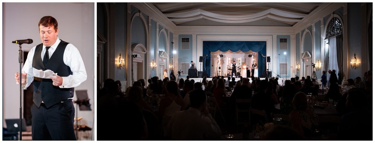 TFWC Mansion Austin wedding photographer speeches