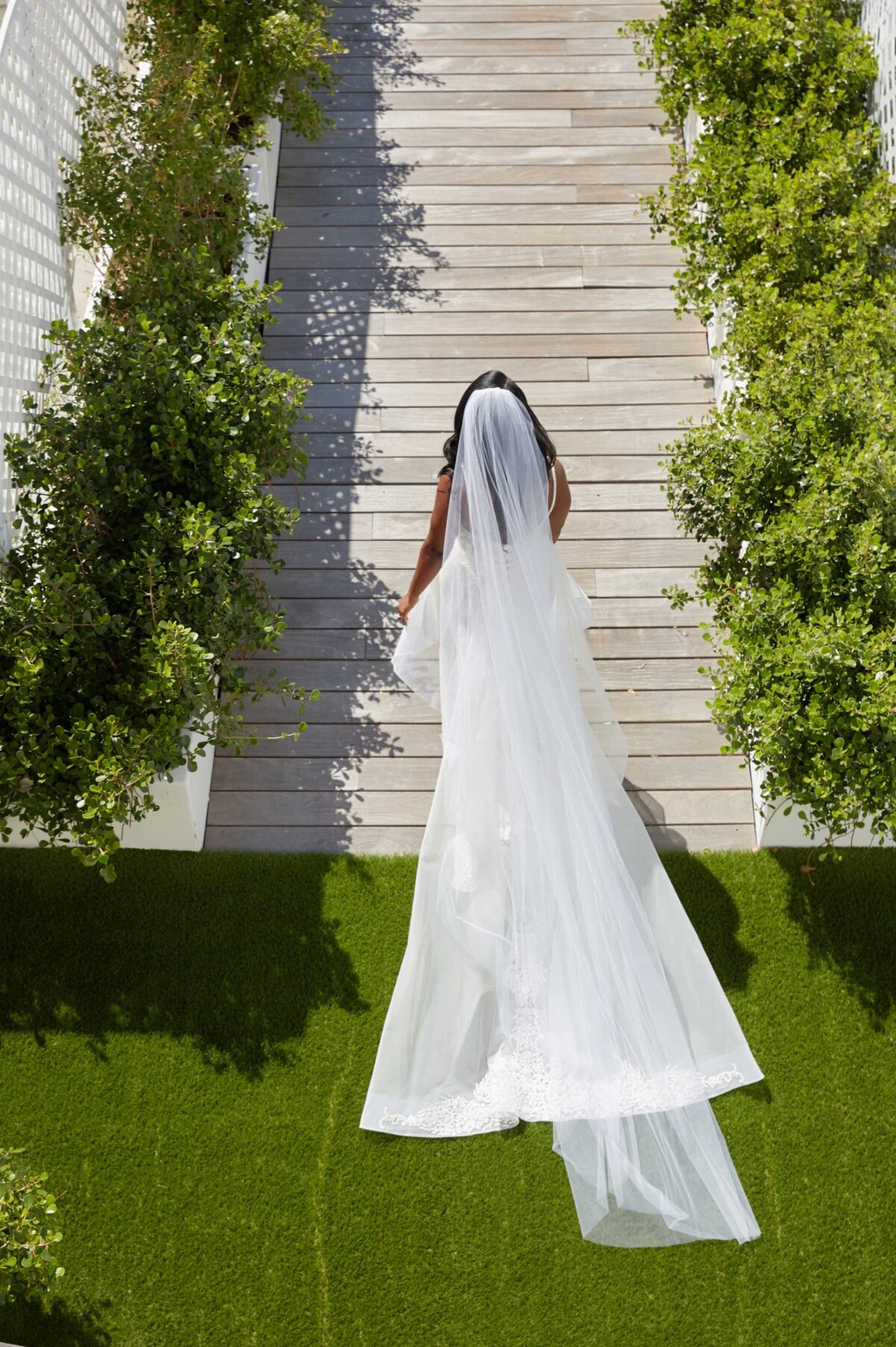 Miami Destination Wedding Bridal Gown