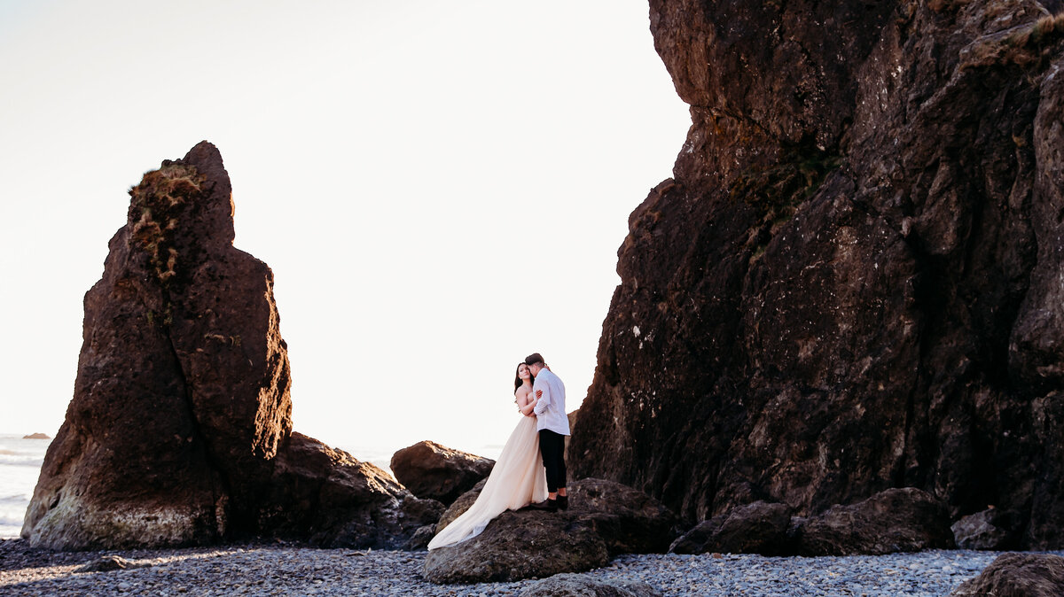 Olympic National Park Ruby Beach Wedding and Elopement Photographer Washington State