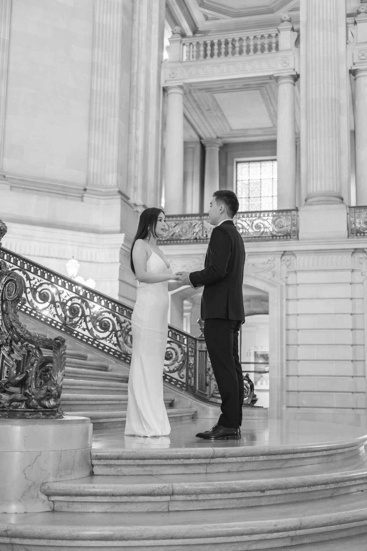 SF City Hall Wedding Photos by 4Karma Studio-28