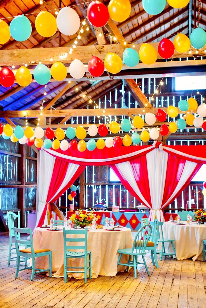Circus Themed 1st Birthday Indianapolis Party Planner_0052