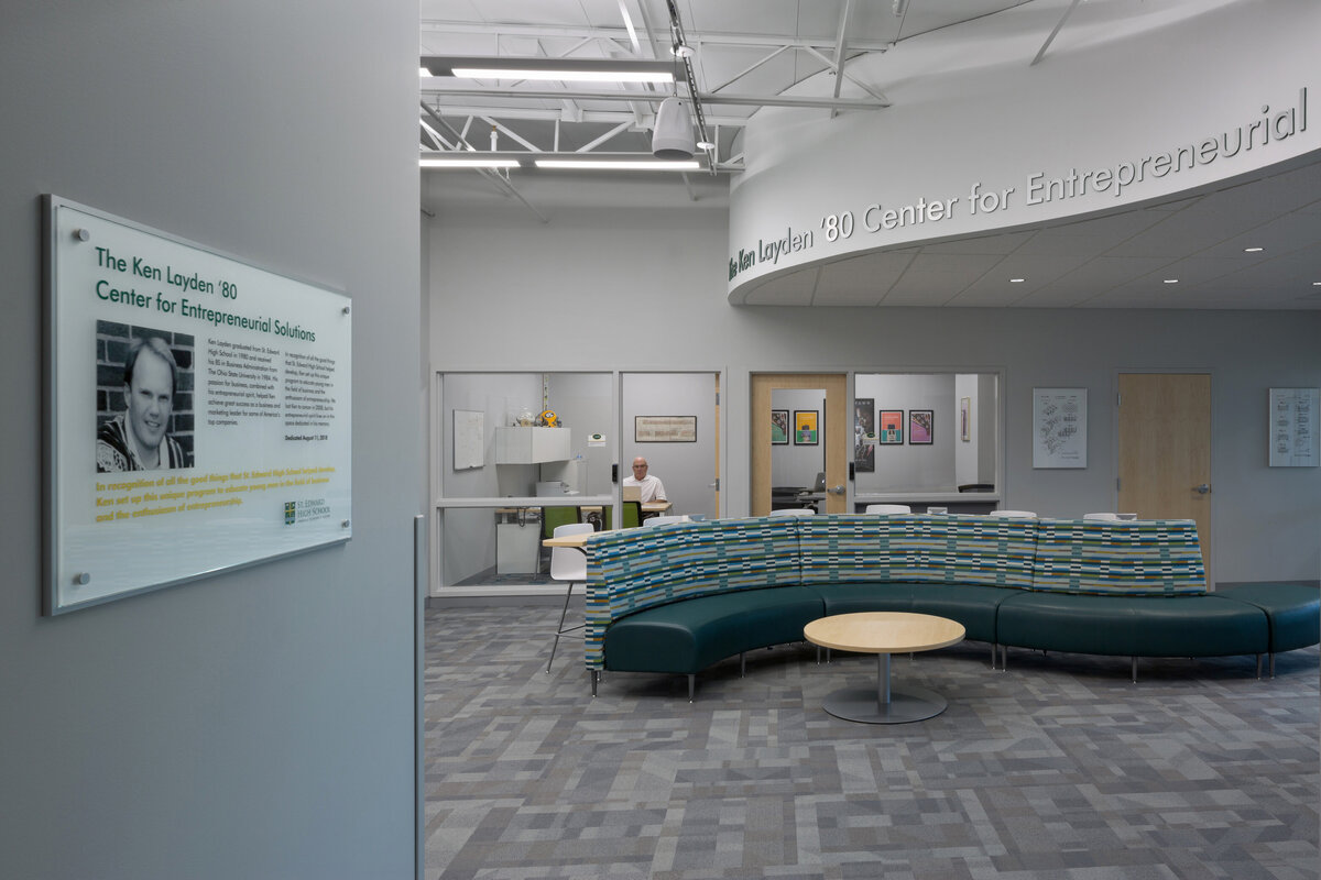 Natalie Ata Design Studio - Cleveland Environmental Graphic Designer - St Edward HS-2