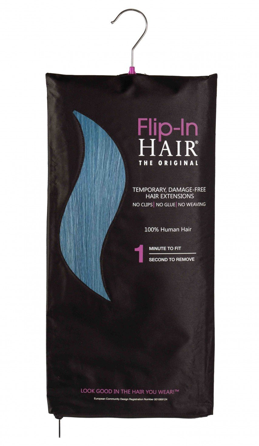 Flip-In Hair Original Turquoise