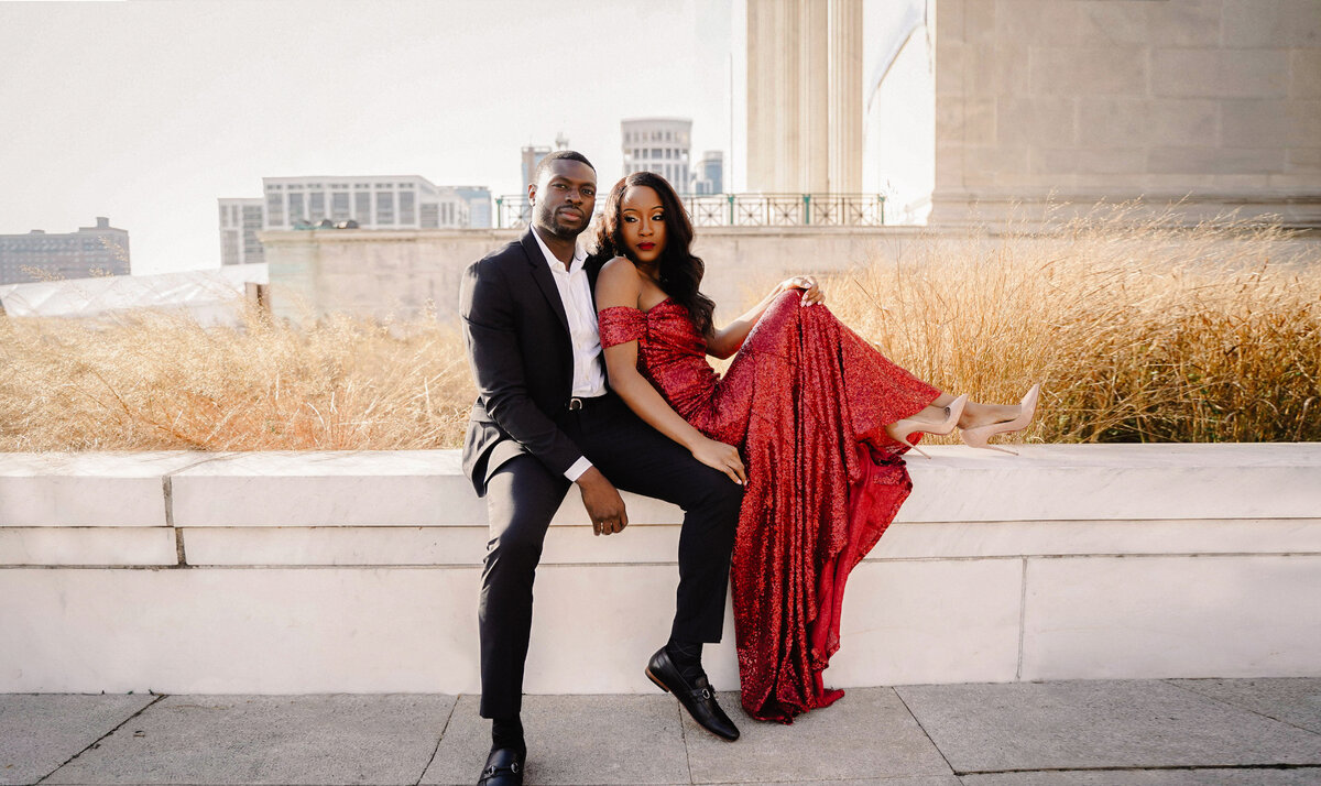 BLACK CHICAGO WEDDING PHOTOGRAPHER
