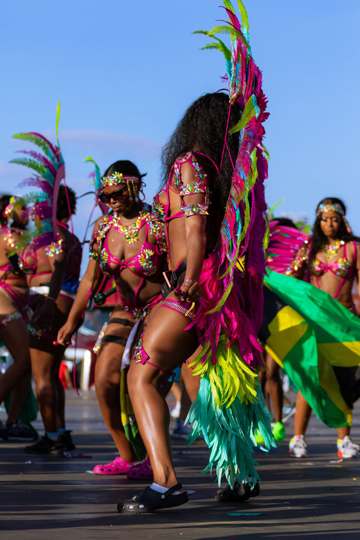 Photos of Masqueraders from Toronto Carnival 2023 - Sunlime Mas Band - Medium Band of The Year 2023-020