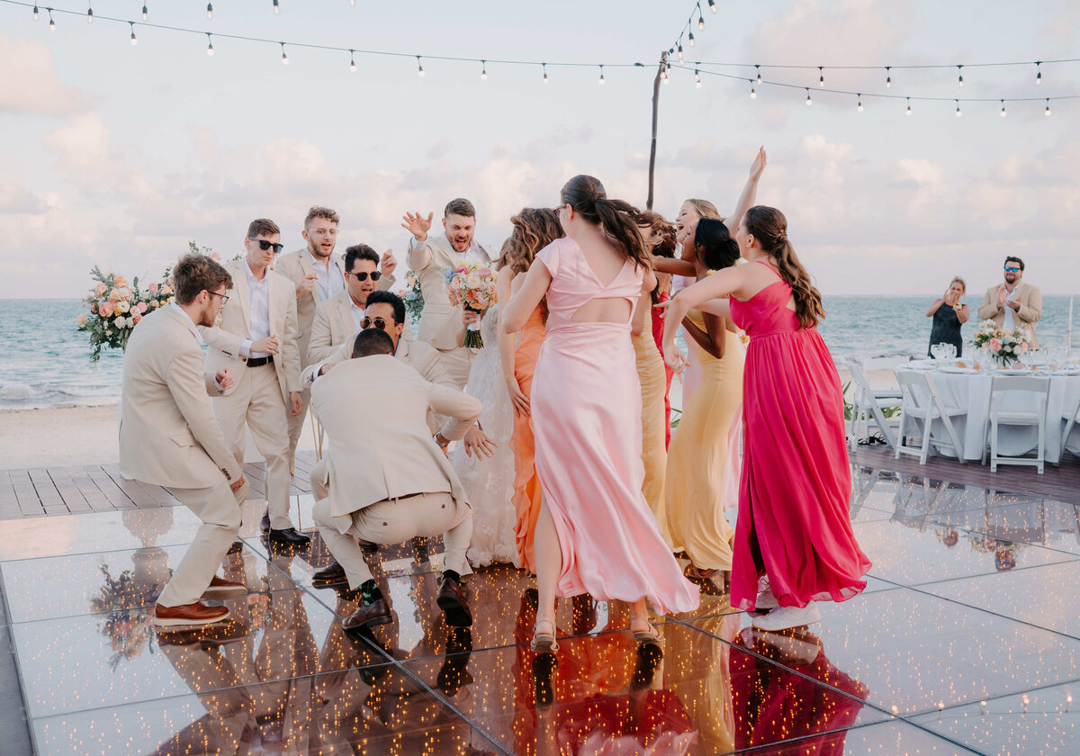Dreams Riveria Maya Wedding - Bruich Wedding - RECEPTION FORMALS - Kyrsten Ashlay Photography-63-Edit
