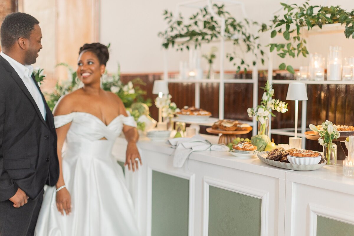 Italian Garden Party Wedding Brooklyn Arts Center Downtown Wilmington NC Brittanie Raquel Events_0029