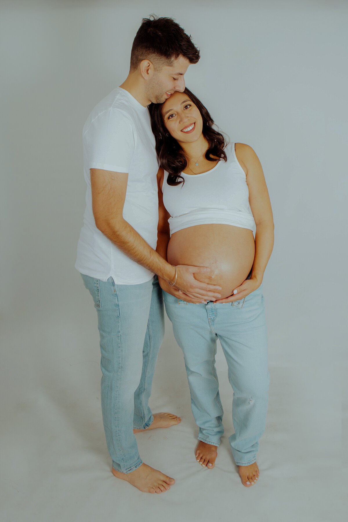 Maternity studio shoot in the comfort of your own home , Berkshire