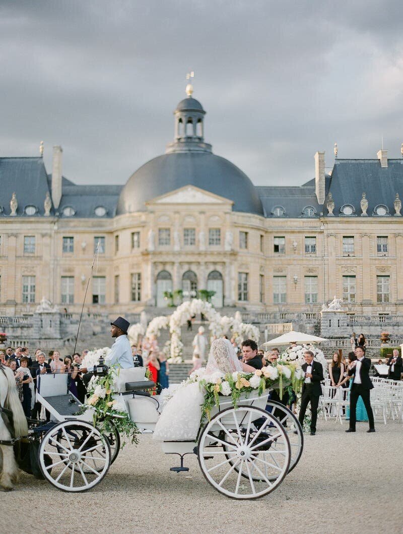 Luxury Destination Wedding in France at Chateau Vaux le Vicomte -6