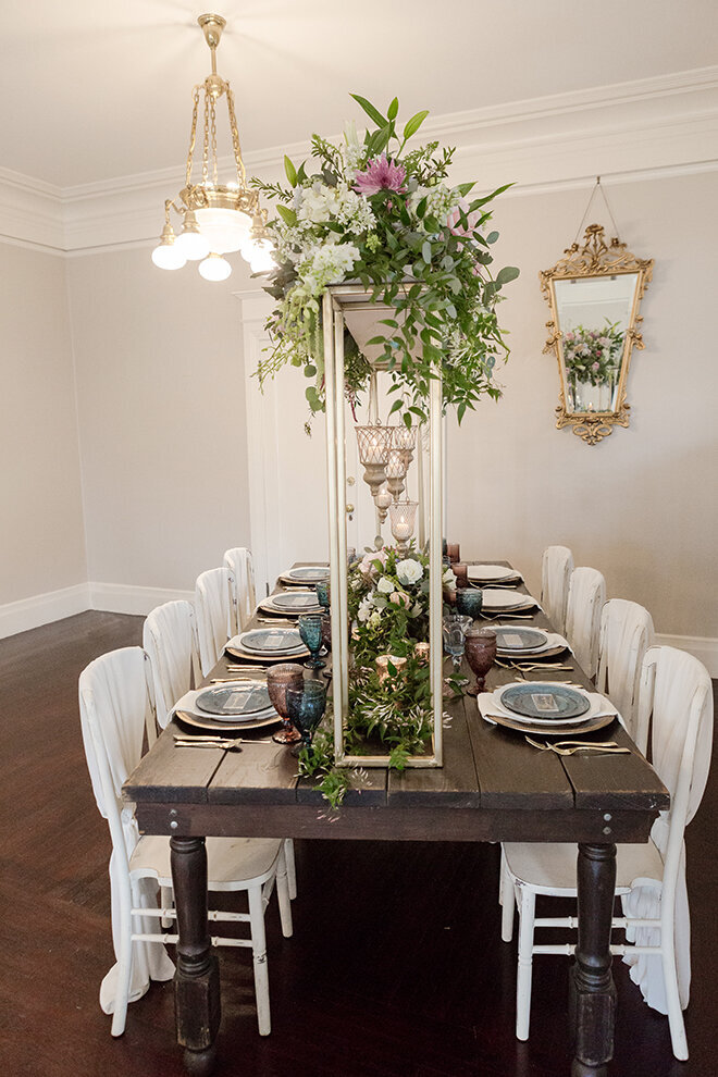 Vizcaya's Parlor offers a beautiful, intimate setting for your rehearsal dinner or small gathering.