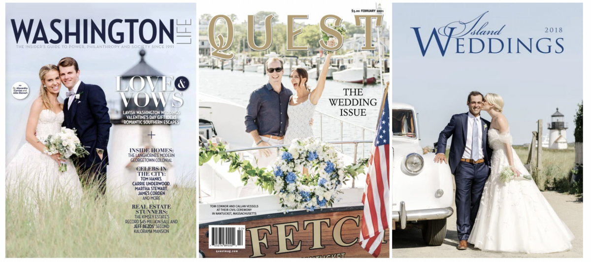 Nantucket Wedding Magazine Covers