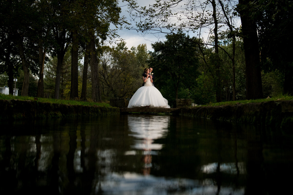 reflection cameron estate wedding photography